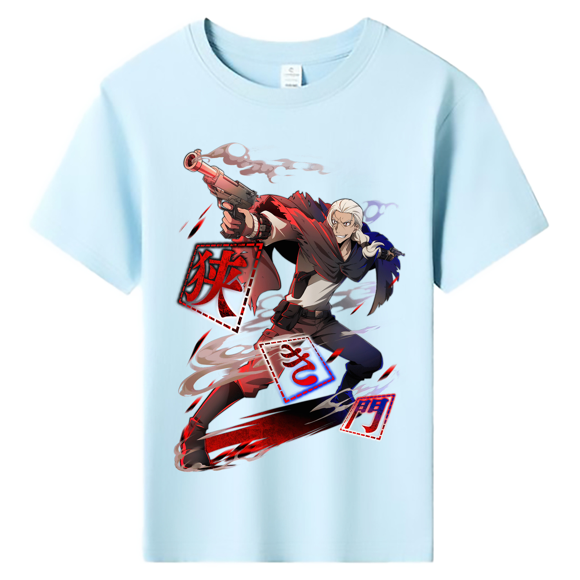 （画像用） 文豪ストレイドッグス Bungo Stray Dogs 綿100％キッズTシャツ（フロントプリント）